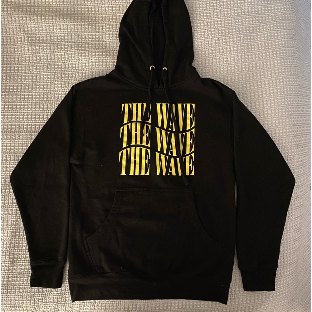 “The Wave” Black Hoodie